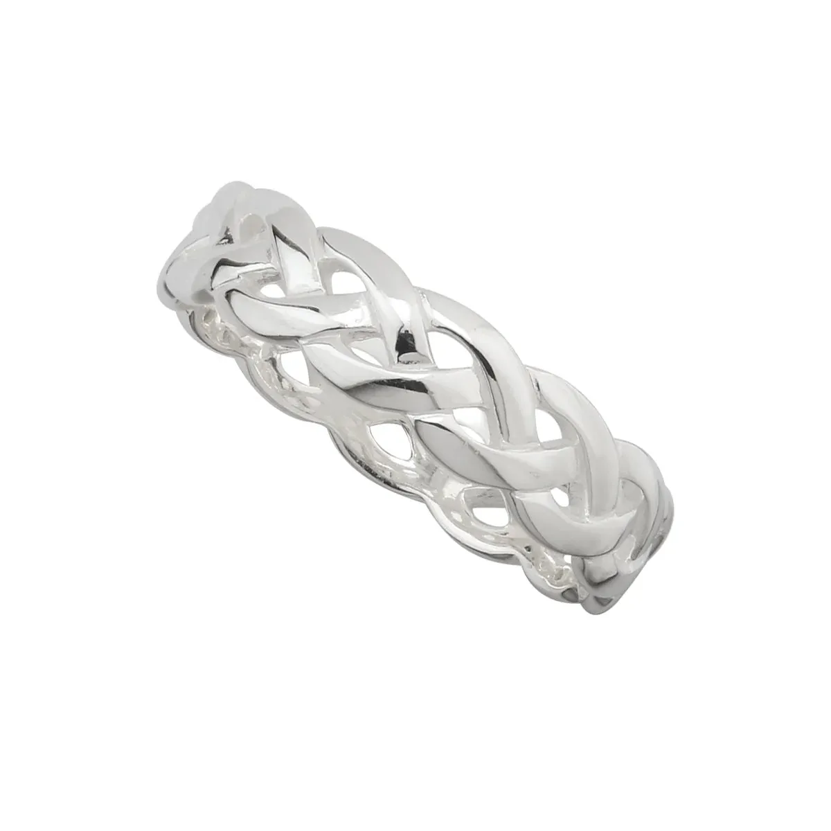 Ladies Sterling Silver Celtic Knot Ring