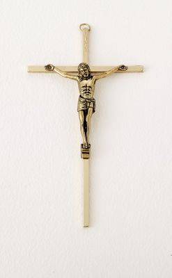 10&quot; Gold Crucifix