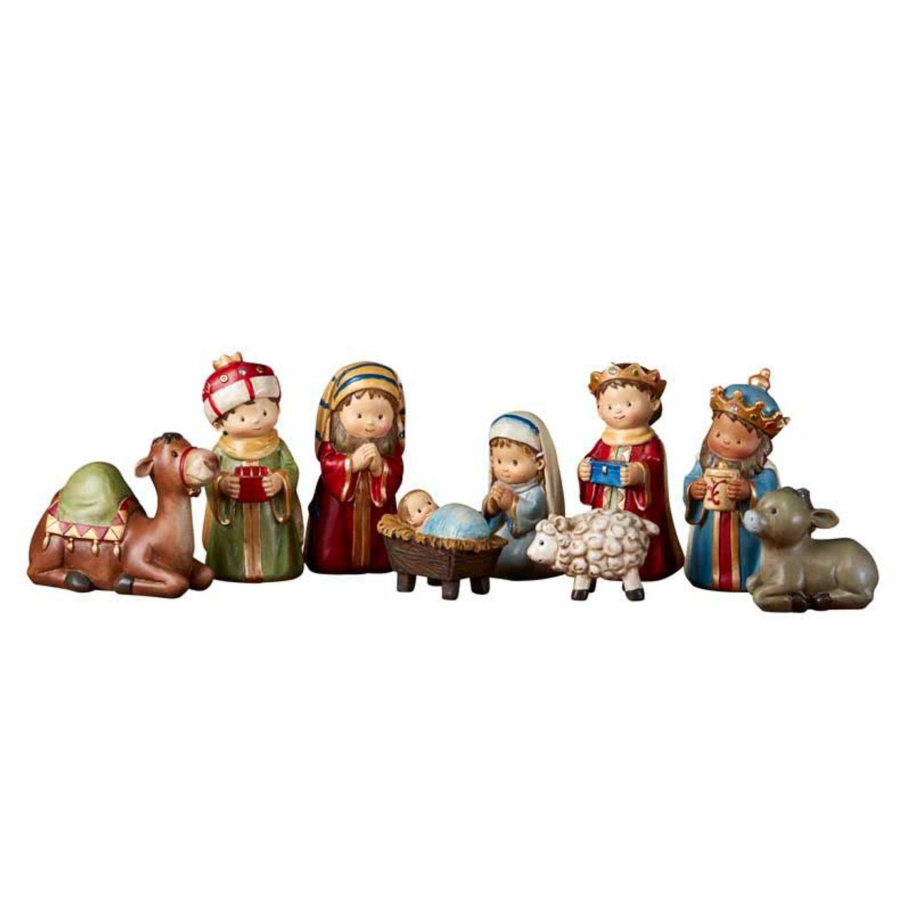 Children&#39;s Christmas Pageant Nativity Set