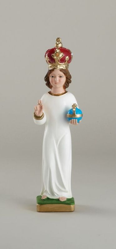12&quot; Infant of Prague with Plaster Crown