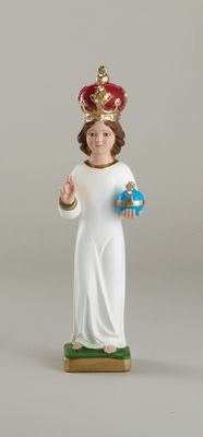 12&quot; Infant of Prague with Plaster Crown