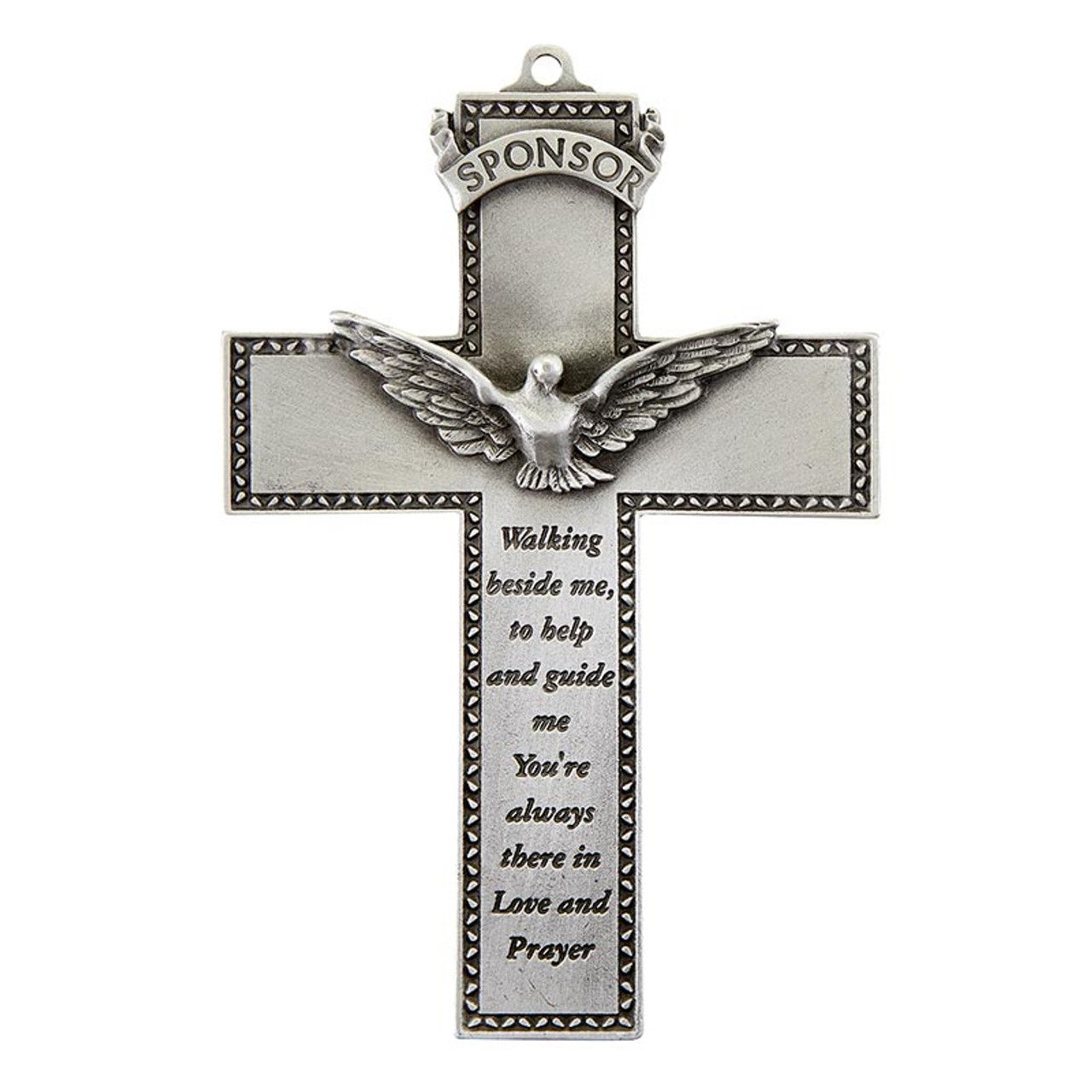 5&quot; Confirmation Sponsor Wall Cross