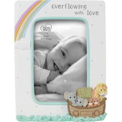 &quot;Overflowing With Love&quot; Noah&#39;s Ark Photo Frame