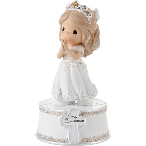 Girl &quot;Holy Communion&quot; Musical Figurine