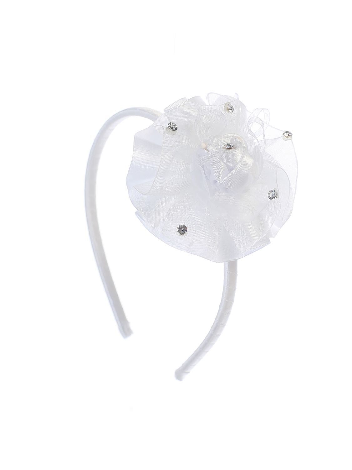 Head Band with Flower Disc.