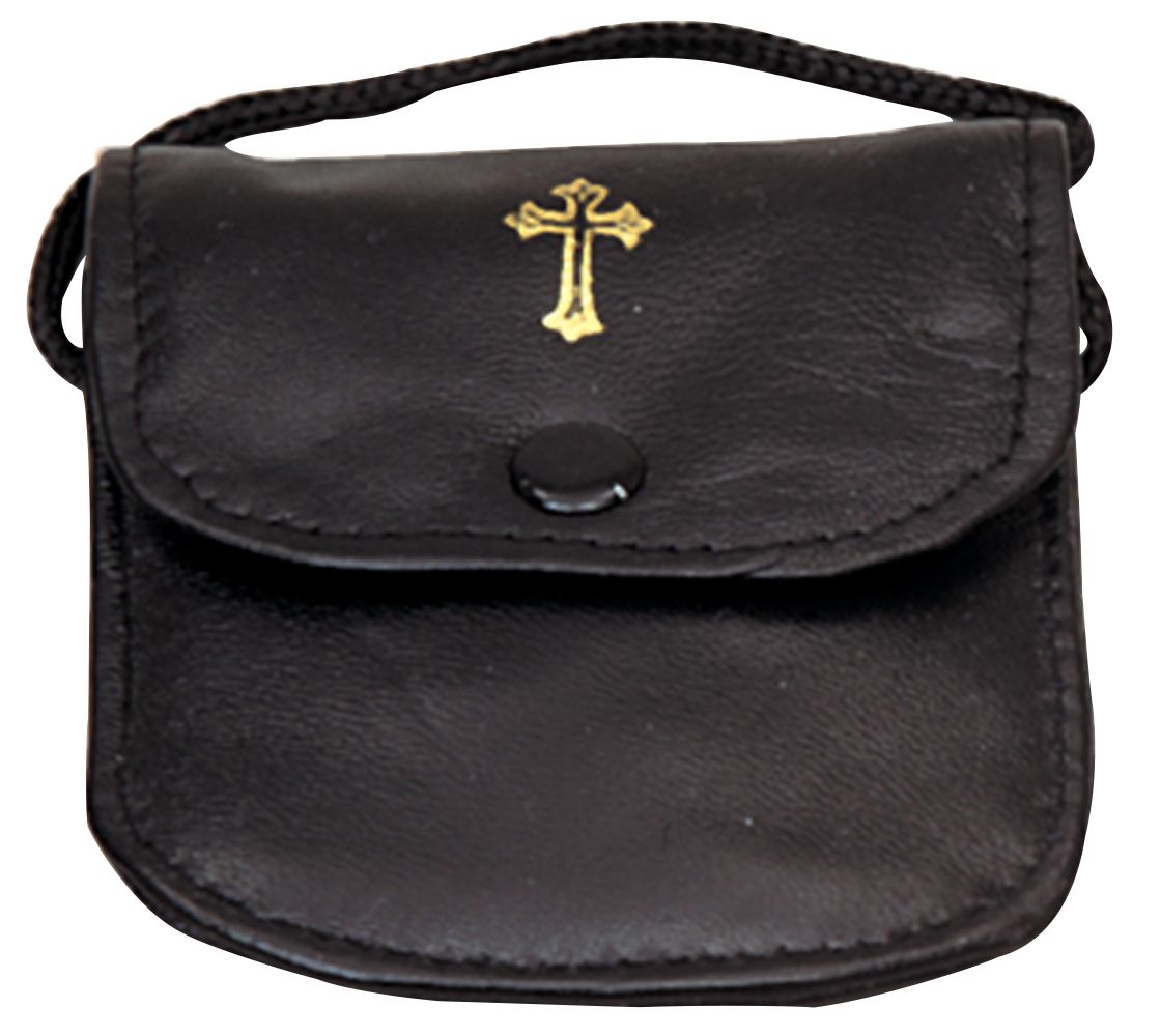 Burse, Leather with Neck Cord