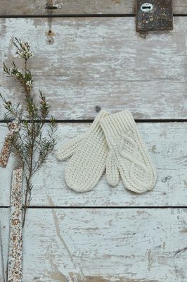 Adult Mittens- Aran Color