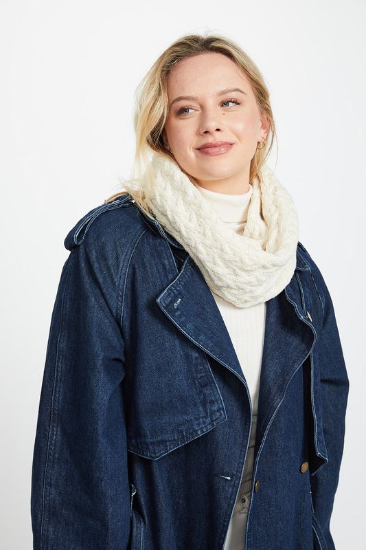 Infinity Cable Scarf