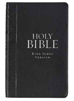 Black Faux Leather King James Version Deluxe Gift Bible