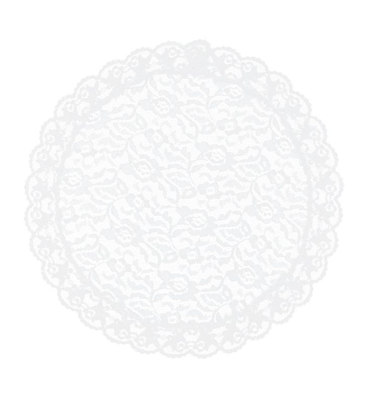 White Lace Chapel Cap