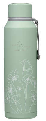 Mercy Teal Stainless Steel Water Bottle