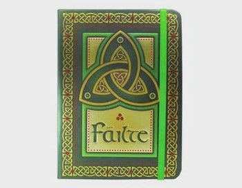 Trinity Knot Failte Notebook, Large