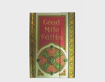 Celtic Notes Cead Mile Failte Notebook