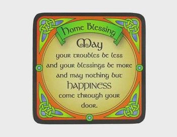 Home Blessing Coaster