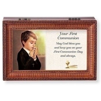 Your First Communion Boy Music Box