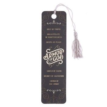 Armor of God Bookmark with Tassel - Ephesians 6:10-18