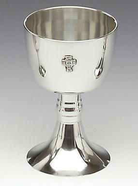 Mullingar Pewter Irish Chalice with Celtic Cross