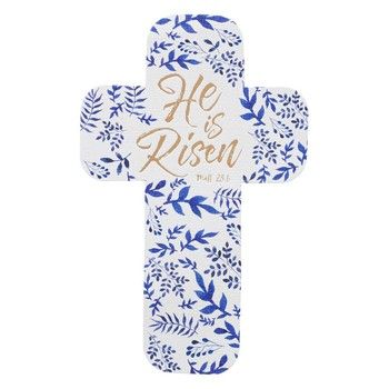 He is Risen Cross Bookmark - Matthew 28:6