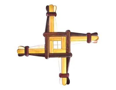 St. Bridget&#39;s Cross Wall Plaque
