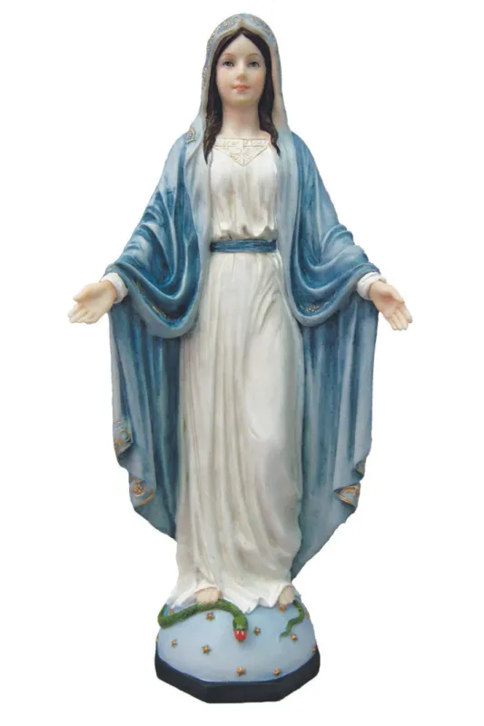 10&quot; Lady of Grace Hand-Painted