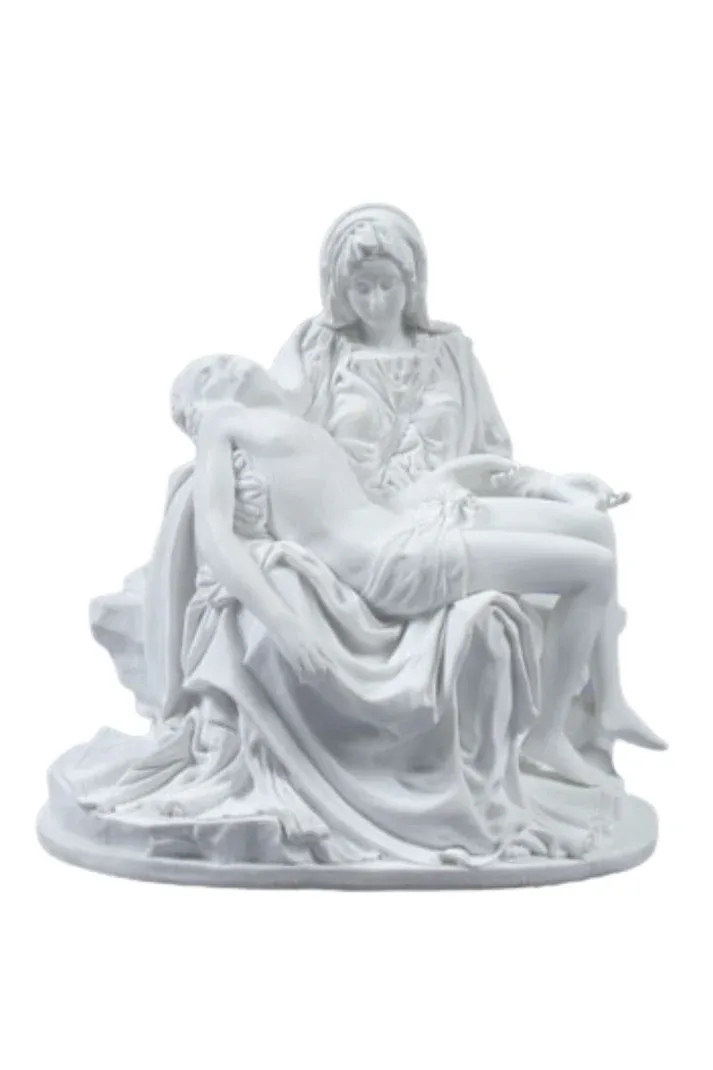 7&quot; Pieta White Statue