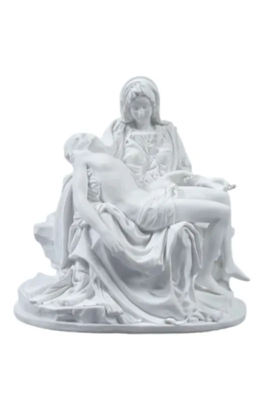 7&quot; Pieta White Statue
