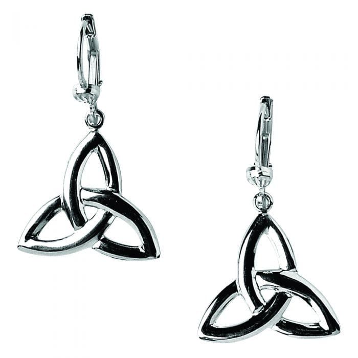 Sterling Silver Dearbhla Trinity Earrings