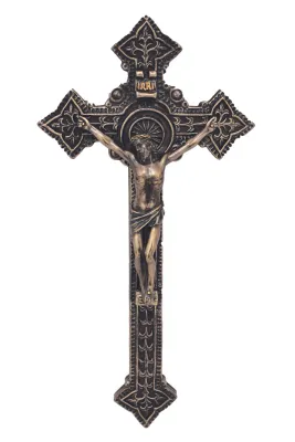 9&quot; Veronese Crucifix Bronze