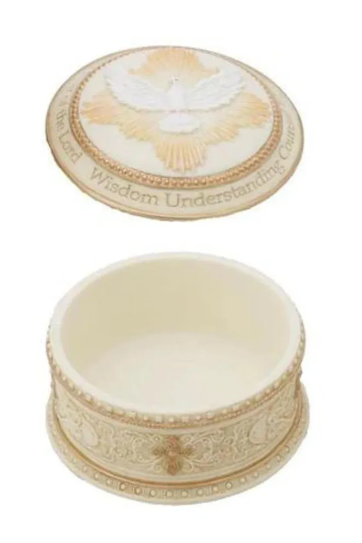Holy Spirit Round Box Color