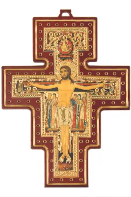 10&quot; San Damian Wall Cross