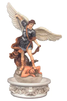 8&quot; Saint Michael Color Font
