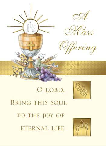 Mass Card- A Mass Offering, Box of 100, MA027