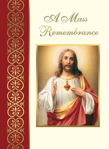 Mass Card- A Mass Remembrance, Box of 100, MA340