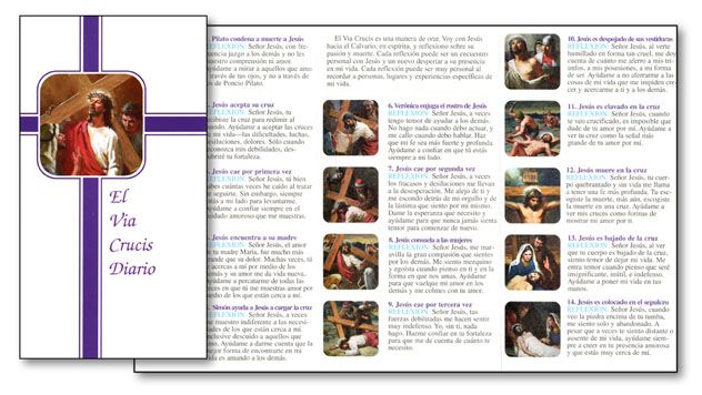 Pamphlet- El Via Crucis Diario