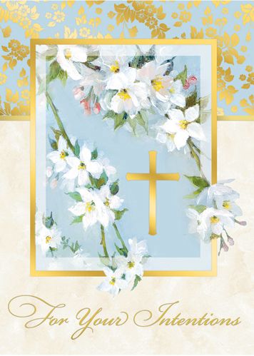 Mass Card- For Your Intentions, Box of 50, ME825