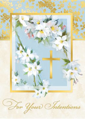 Mass Card- For Your Intentions, Box of 50, ME825