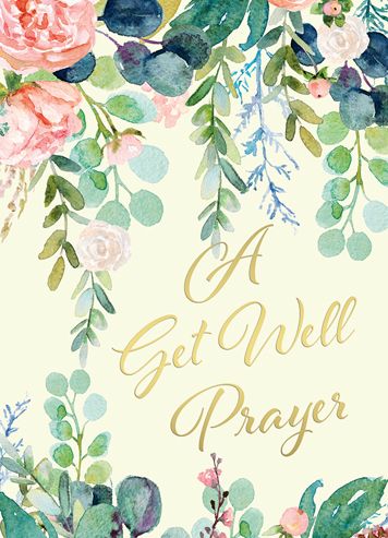 A Get Well Prayer Card, Box of 25