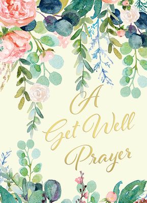 A Get Well Prayer Card, Box of 25