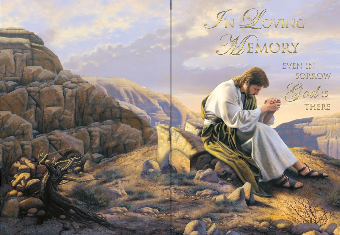 Mass Card- In Loving Memory, Box of 50, ME428