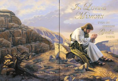 Mass Card- In Loving Memory, Box of 50, ME428