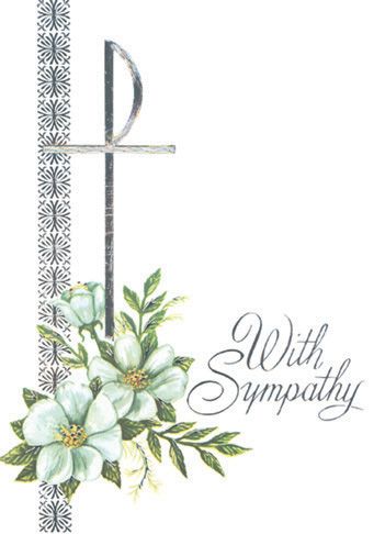 Mass Card- With Sympathy Card, Box of 100, MA205