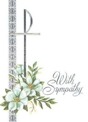 Mass Card- With Sympathy Card, Box of 100, MA205