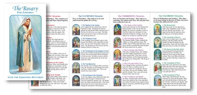 Folder- Rosary for Children with the Luminous Mysteries