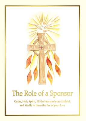 Folder- Spiritual Sponsor Folder, Box of 100, XS108