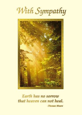 Sympathy Card Box, Box of 25, MA642