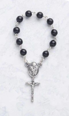 Rosary 1 Decade Black