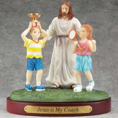 Jesus Is My Coach Tennis Figure Disc.