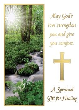 Mass Card, A Spiritual Gift for Healing, Box of 50, ME007