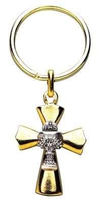 Communion Keychain Chalice Disc.