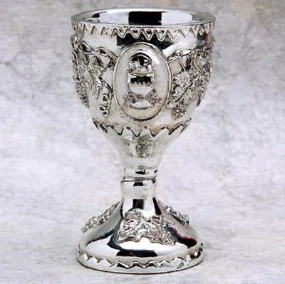 Silver Plated Resin Chalice Disc.